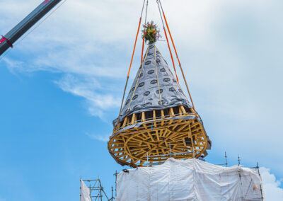 L&rsquo;expositionLe château de Châteauneuf en travaux : les étapes d&rsquo;une métamorphose