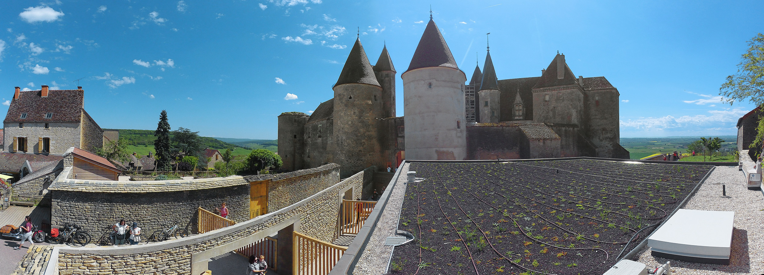 La tour de la Porte restaurée