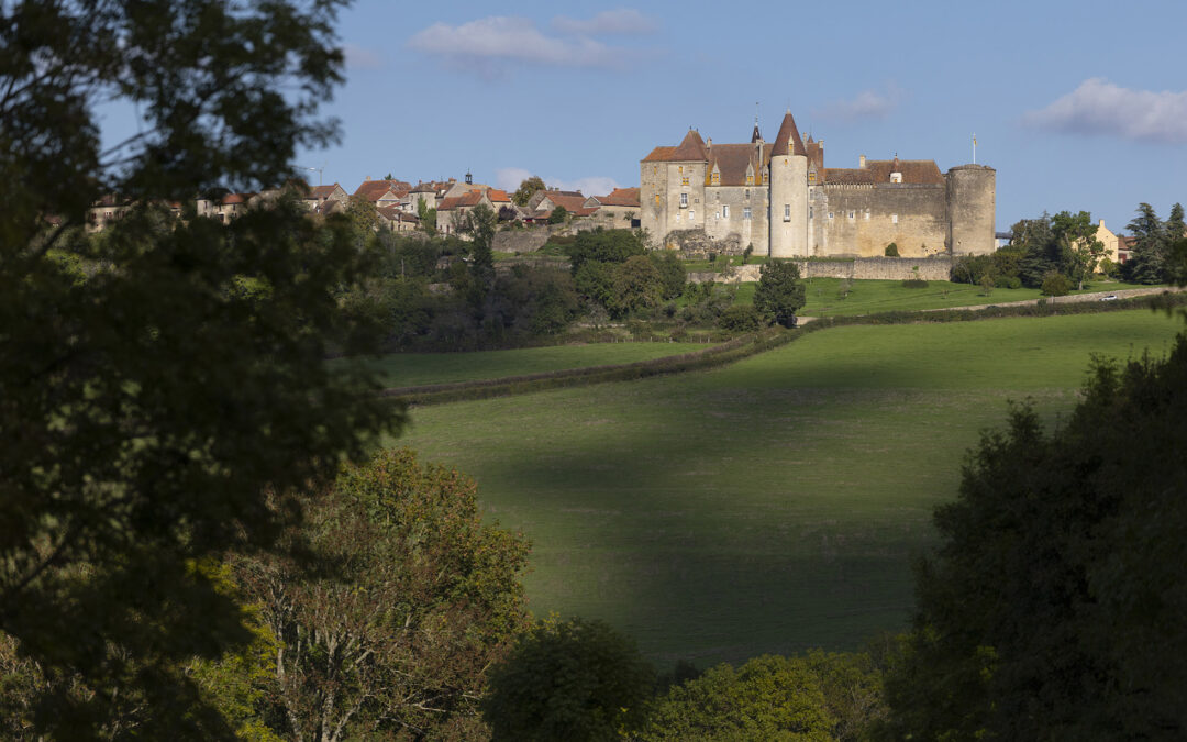 Vue du château depuis la Rêpe