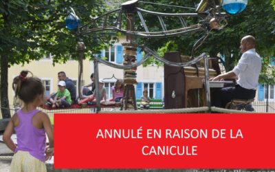 Jeudi 30 juillet et 13 août 2026Le manège du Contrevent