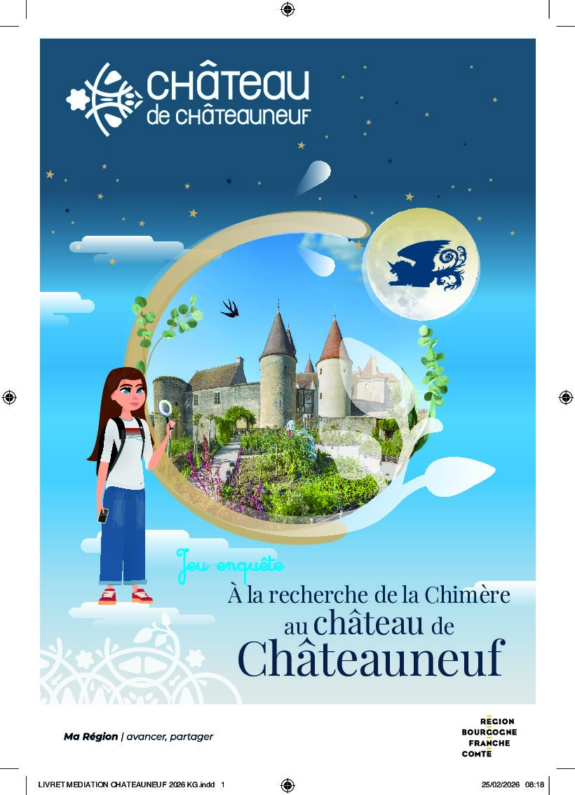 Couverture livret jeu à la recherche de la chimère